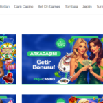 Paşacasino bonuslar